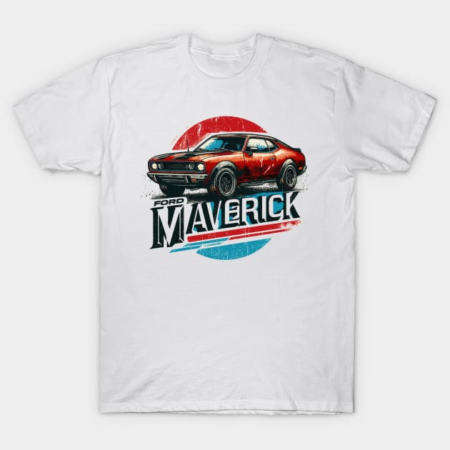 Ford Maverick T-Shirt by Vehicles-Art